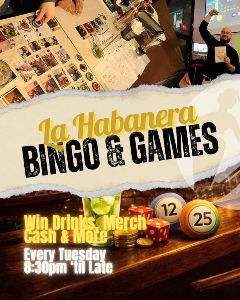 Bingo night at La Habanera Hanoi Cuban bar every Tuesday