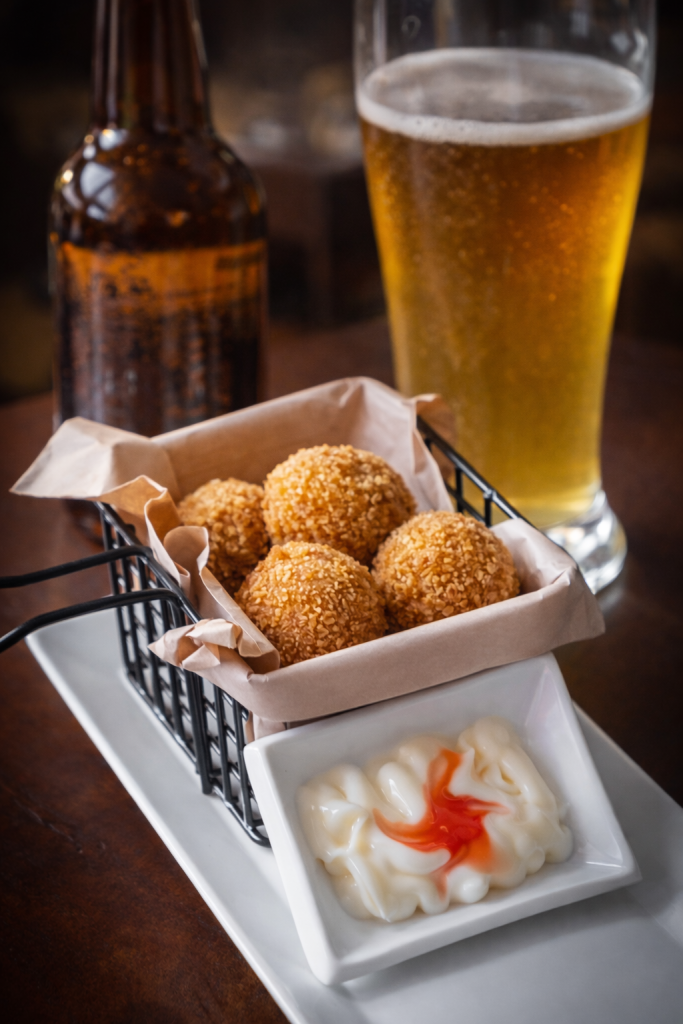 Croquetas de Atun and Pollo at La Habanera Cuban restaurant Hanoi