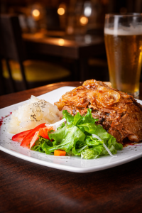 Lonjas Cuban-style beef dish at La Habanera Hanoi